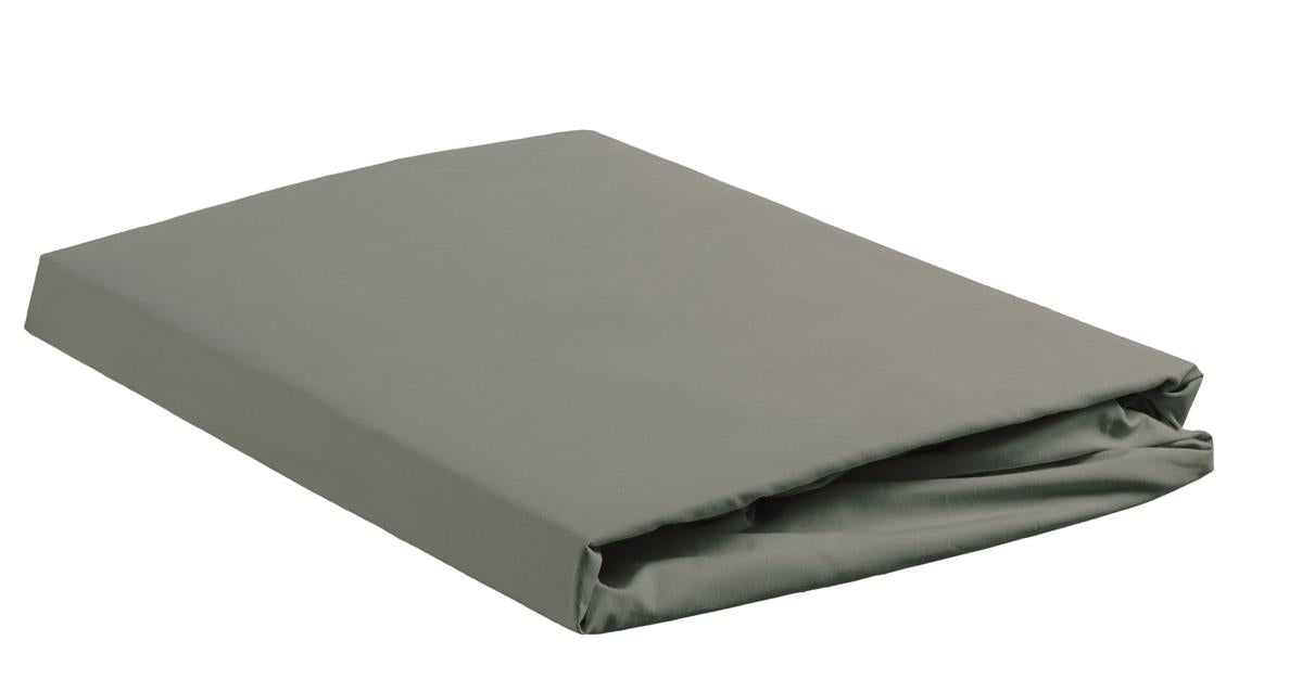 Ambiante - Bamboe-Katoen - Boxspring Hoeslaken - 160x200 cm - Groen