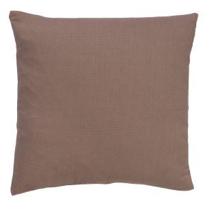 JAMES – Sierkussen 45×45 cm – duurzaam katoen – effen kleur – Driftwoo JAMES – Sierkussen 45×45 cm – duurzaam katoen – effen kleur – Driftwoo