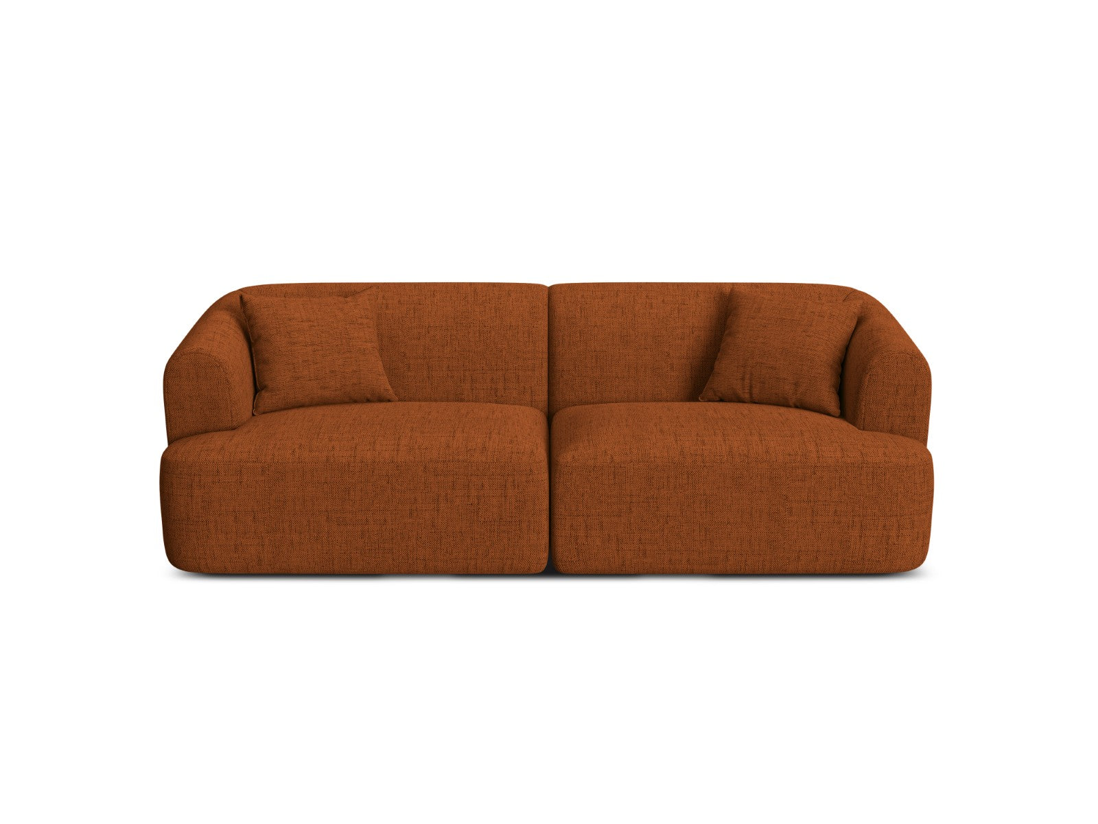 Cosmopolitan Design Modulaire bank Campi 3-zits, structurele stof baks