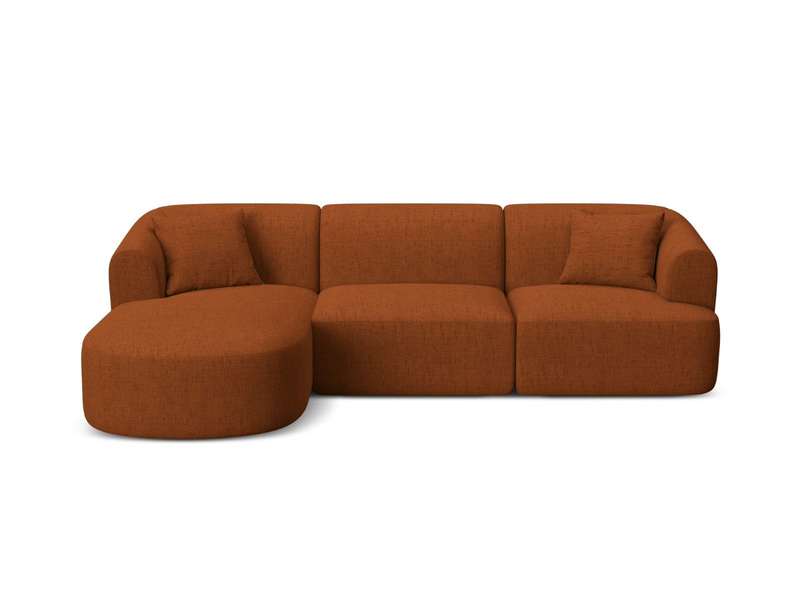 Cosmopolitan Design Modulaire hoekbank links Campi 4-zits, structurele