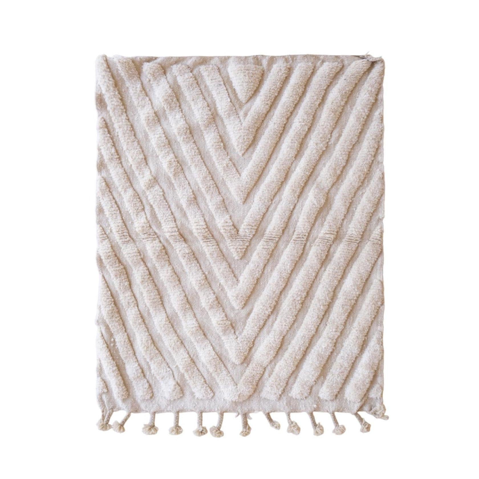 AFK Living vloerkleed Berber - handgemaakt - Wol - 125 x 157 cm