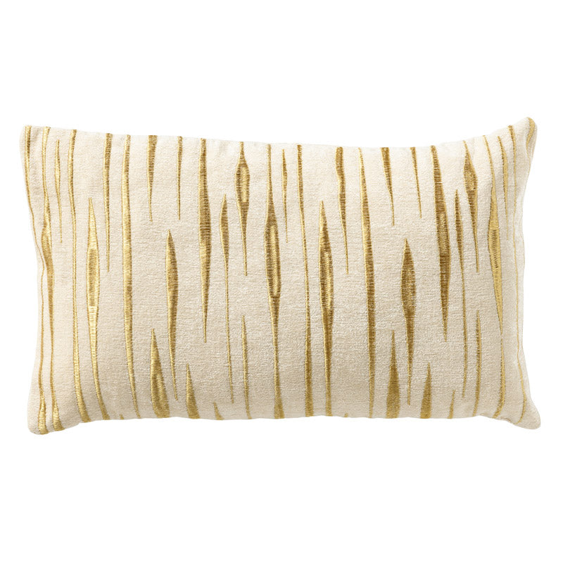 CONNOR - kussenhoes 30x50 cm - met subtiel goud accent - Snow White -