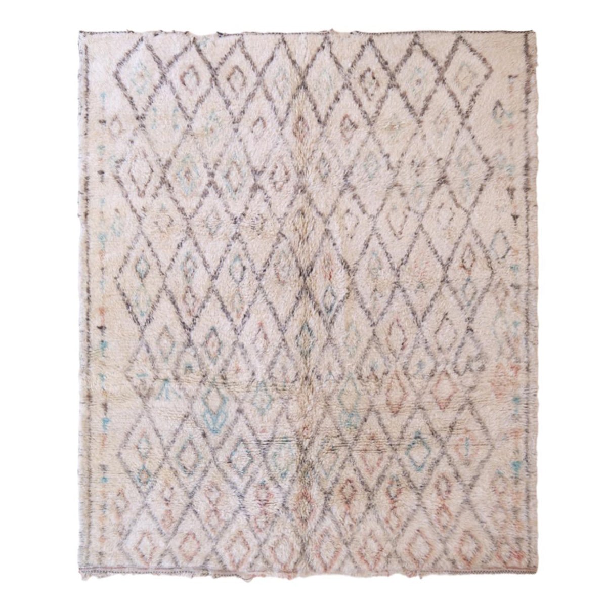 AFK Living vloerkleed Berber - handgemaakt - Wol - 246 x 215 cm