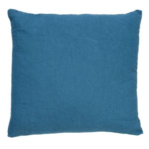 LINN – Sierkussen 45×45 cm – 100% linnen – effen kleur – Provincial Bl LINN – Sierkussen 45×45 cm – 100% linnen – effen kleur – Provincial Bl