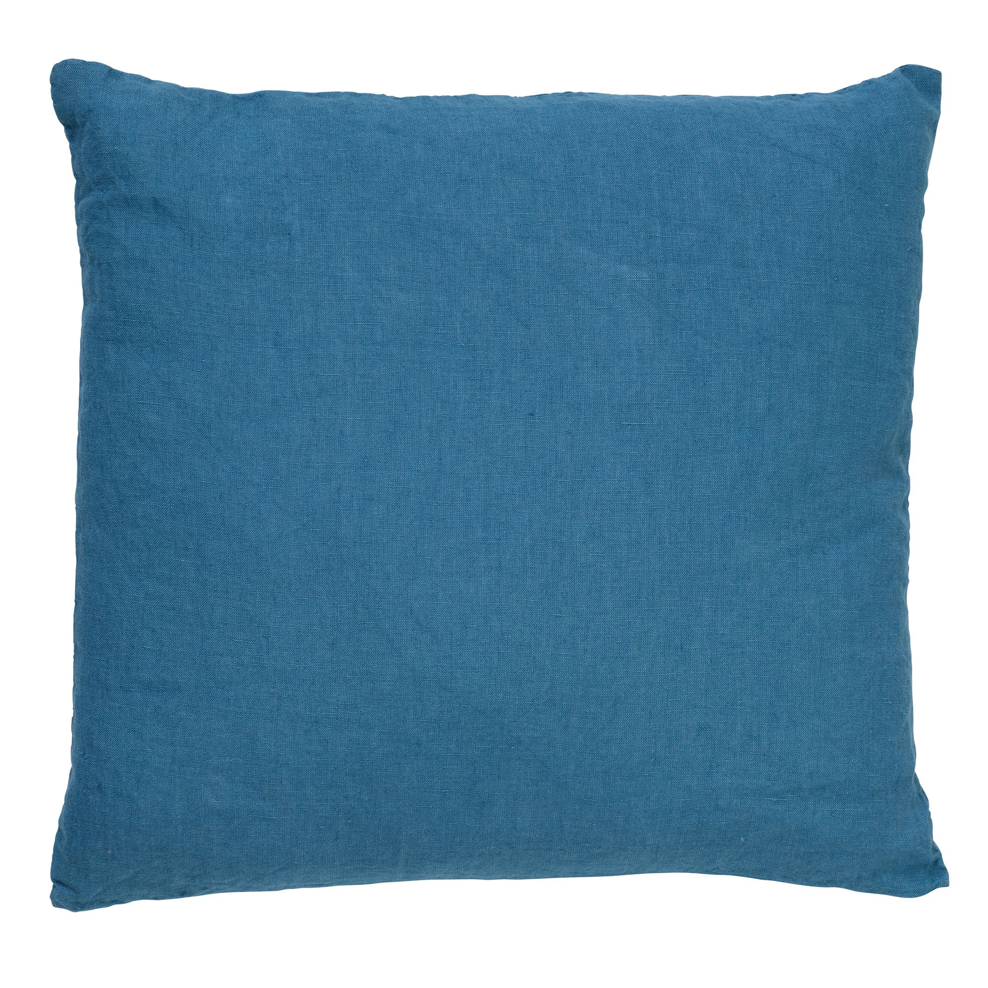 LINN - Sierkussen 45x45 cm - 100% linnen - effen kleur - Provincial Bl