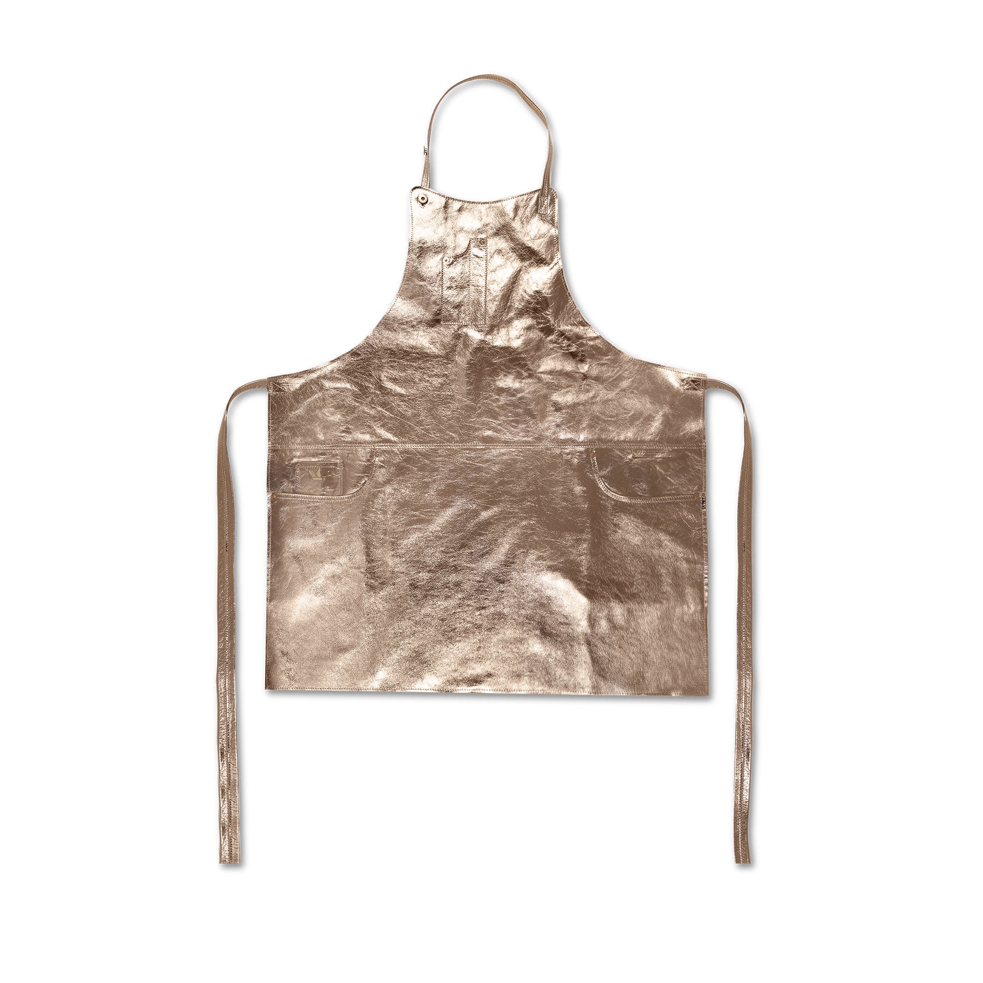 Dutchdeluxes Luxe Keukenschort - One size - Goudkleurig