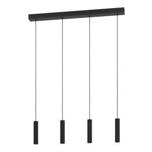 EGLO hanglamp Almudaina – led – 84 cm – zwart – dimbaar – staal EGLO hanglamp Almudaina – led – 84 cm – zwart – dimbaar – staal