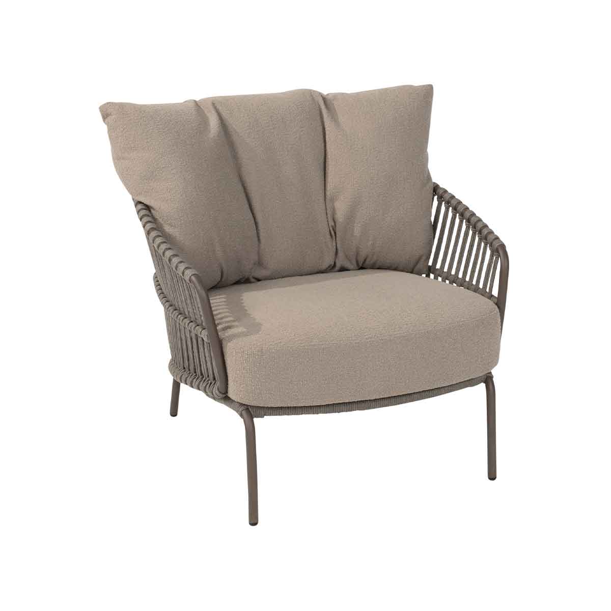 4 Seasons loungestoel Capalbio bruin