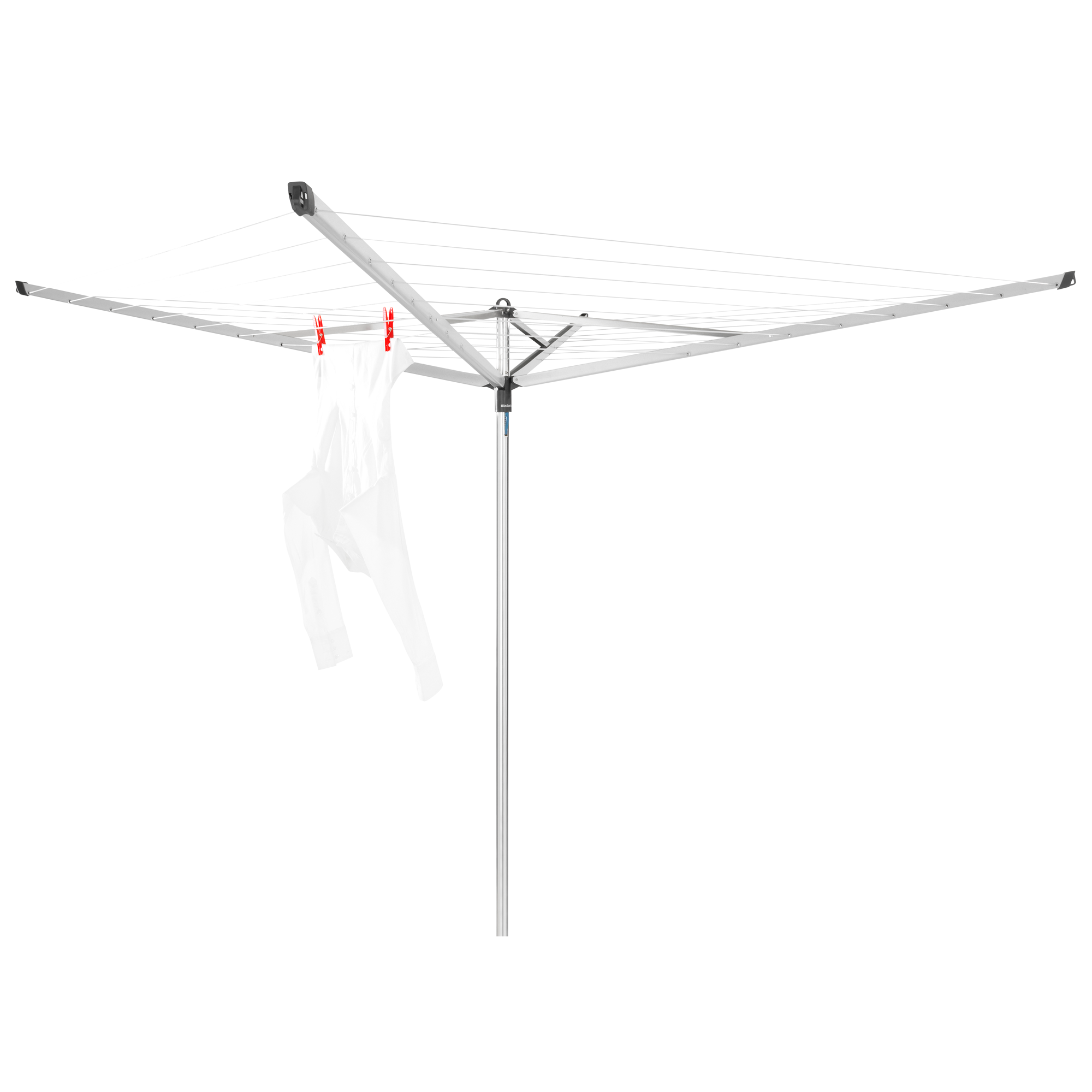 Brabantia Droogmolen Essential, 40 meter met bodemhuls, doorsnede 35 m
