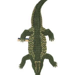 Doing Goods Coolio Krokodil Vloerkleed – Groot 202 x 89 x 2 cm – 100% Doing Goods Coolio Krokodil Vloerkleed – Groot 202 x 89 x 2 cm – 100%