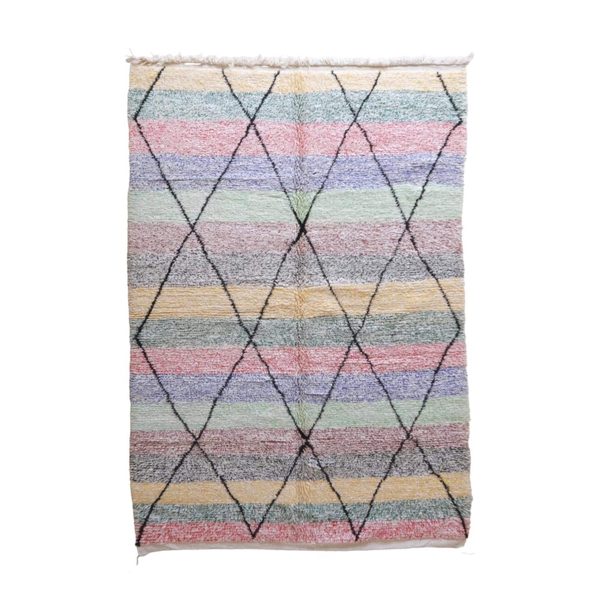 AFK Living vloerkleed Berber - handgemaakt - Wol - 199 x 302 cm