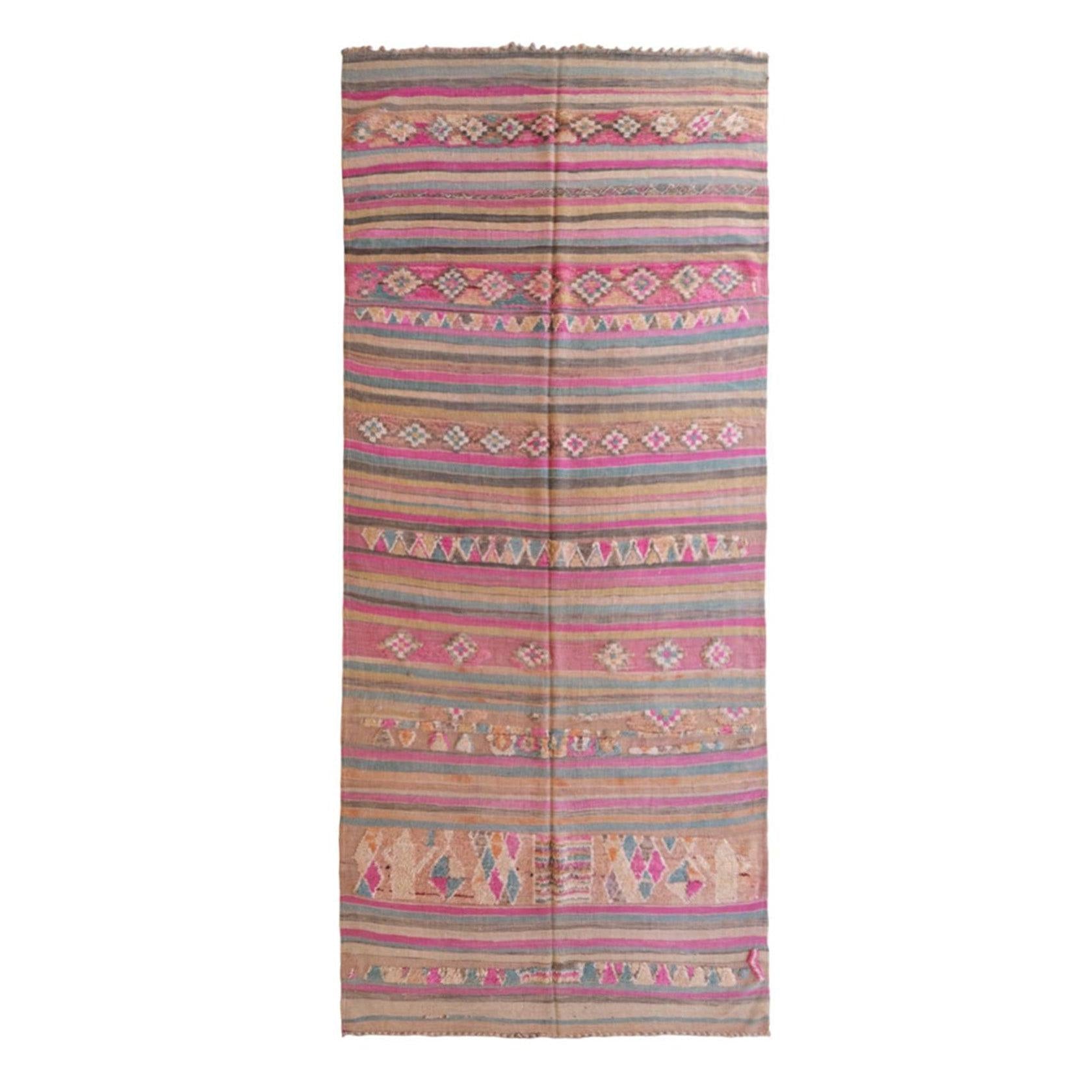 AFK Living vloerkleed Berber - handgemaakt - Wol - 155 x 363 cm