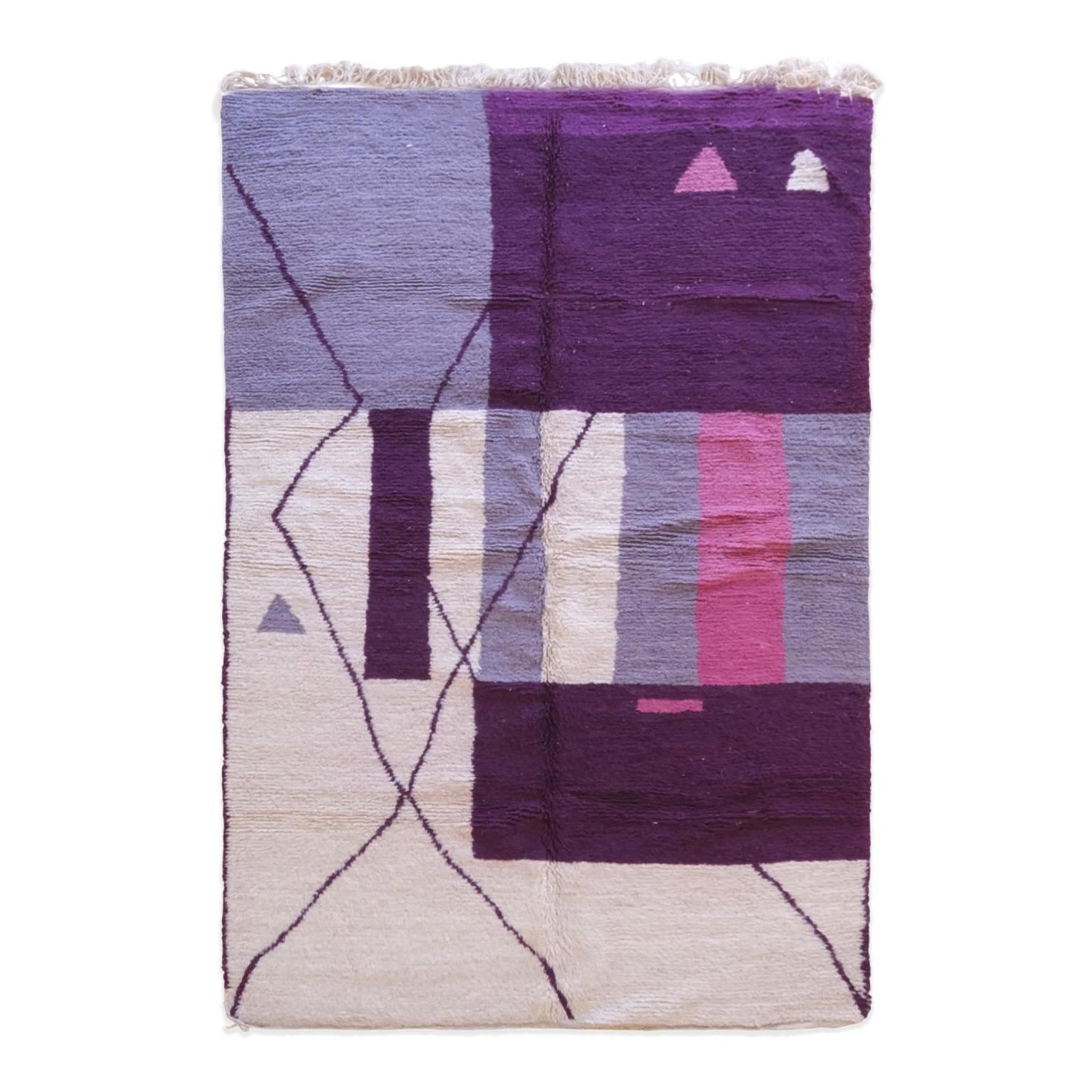 AFK Living vloerkleed Berber - handgemaakt - Wol - 200 x 310 cm