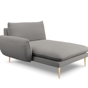 Cosmopolitan Design linker meridiaan Vienna boucle, grijs – 170x110x95 Cosmopolitan Design linker meridiaan Vienna boucle, grijs – 170x110x95