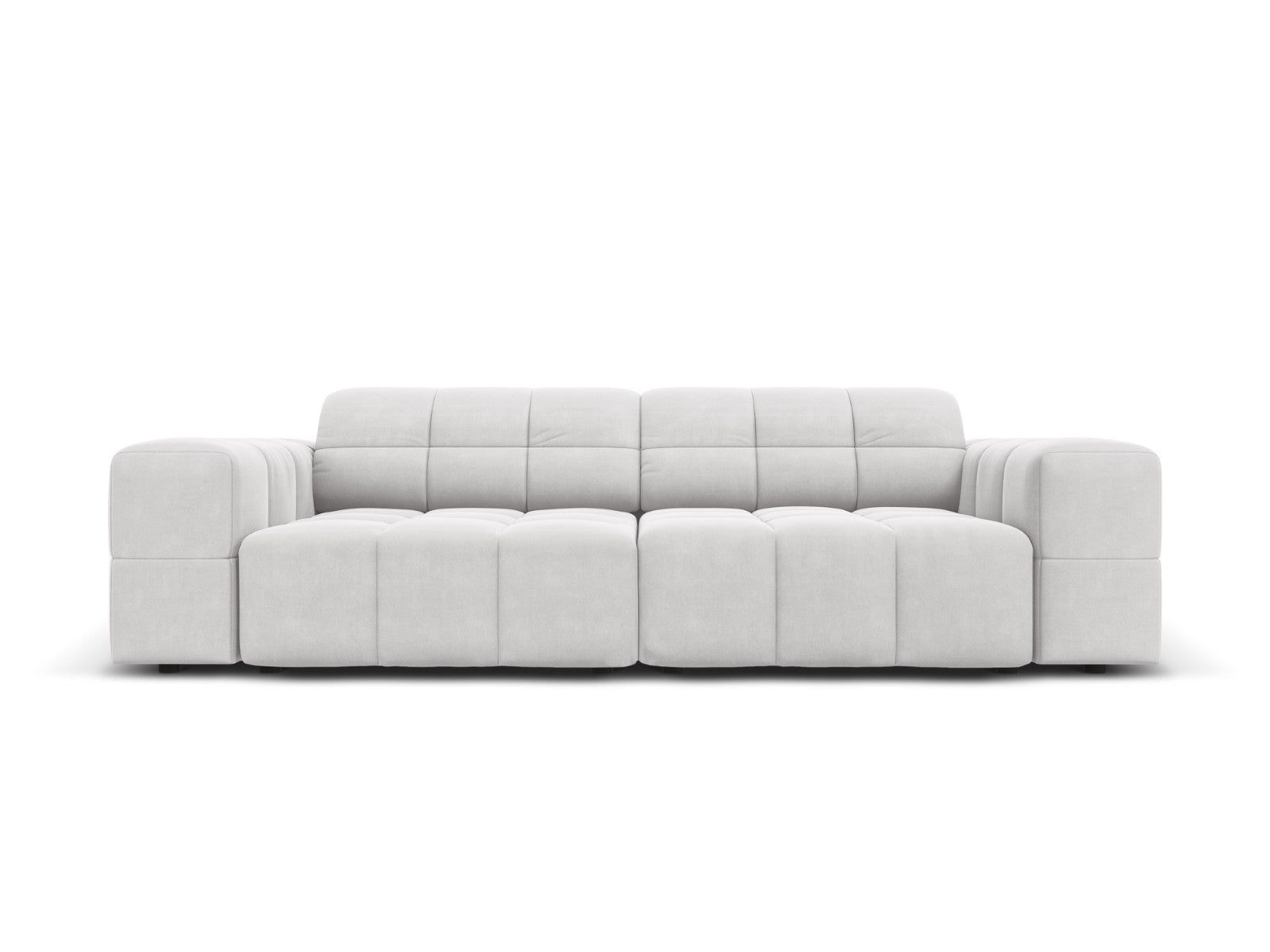 Cosmopolitan Design Bank Chicago 3-zits, flueel geld - 102x212x78cm