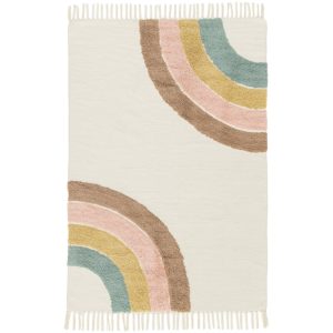 AFK Living vloerkleed Rainbow – voor kinderen – Katoen – 120 x 170 cm AFK Living vloerkleed Rainbow – voor kinderen – Katoen – 120 x 170 cm
