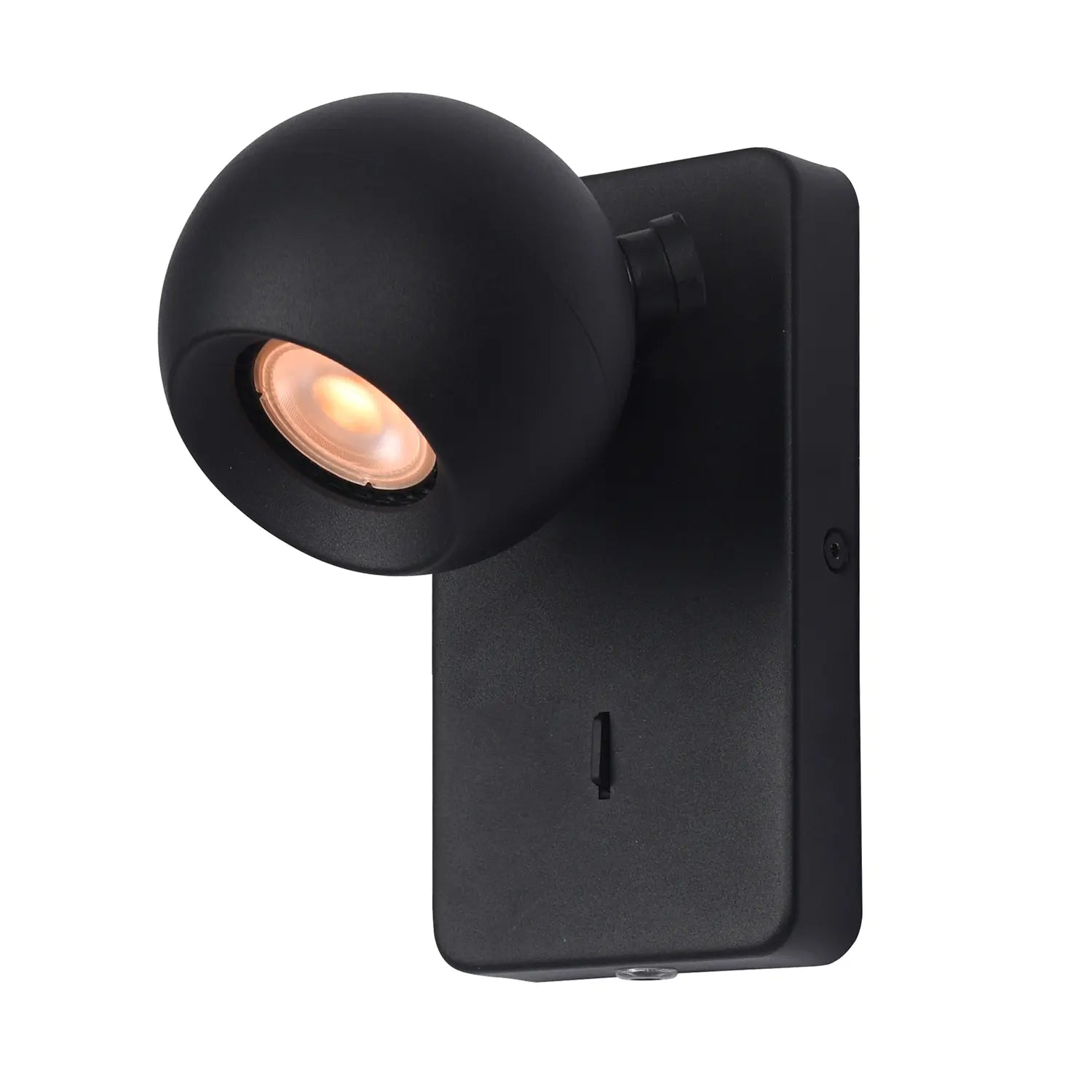 Artdelight wandlamp Bolero - 1 lichts - 12.7 x 16 cm - zwart