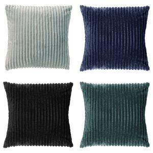 KUSSENSET – 4-delig – Corduroy Quartet – 45×45 cm – inclusief binnenku KUSSENSET – 4-delig – Corduroy Quartet – 45×45 cm – inclusief binnenku