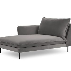 Cosmopolitan Design linker meridiaan Vienna flueel, lichtgrijs – 170×1 Cosmopolitan Design linker meridiaan Vienna flueel, lichtgrijs – 170×1