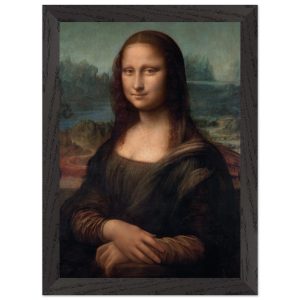 Artfulprints Poster met Lijst Leonardo Da Vinci – Mona Lisa – A4 21×29 Artfulprints Poster met Lijst Leonardo Da Vinci – Mona Lisa – A4 21×29