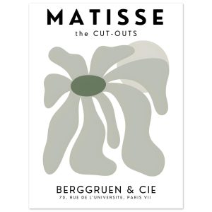 Artfulprints Poster Matisse – Floral dream – 30×40 cm – Grijs Artfulprints Poster Matisse – Floral dream – 30×40 cm – Grijs