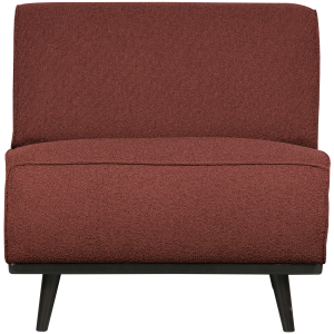 WOOOD 1-zits element Statement – Boucle – Chestnut – 77x79x93 WOOOD 1-zits element Statement – Boucle – Chestnut – 77x79x93
