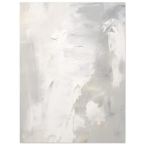 Artfulprints Poster Acryl schilderij no. 2 – 30×40 cm – Grijs