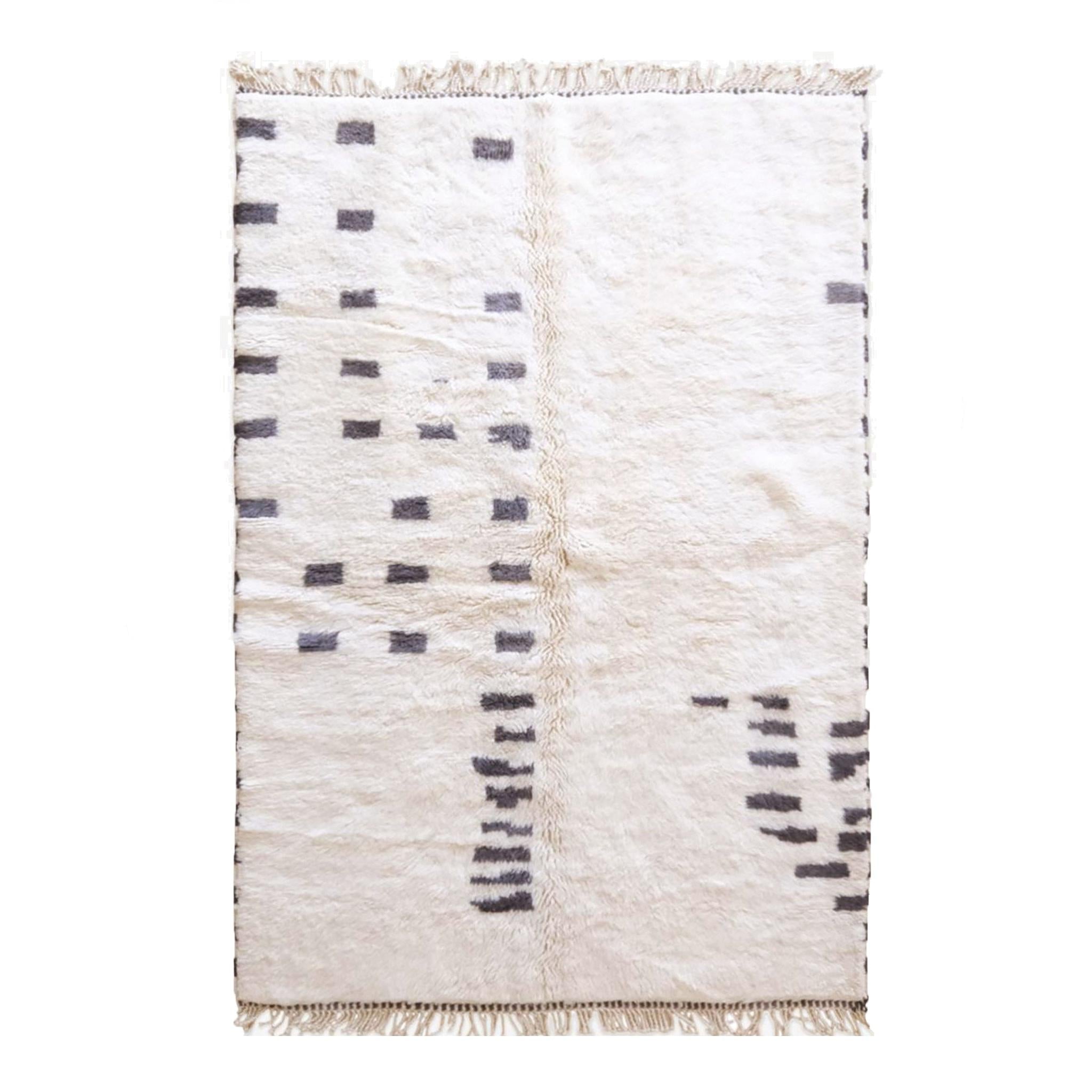 AFK Living vloerkleed Berber - handgemaakt - Wol - 157 x 240 cm