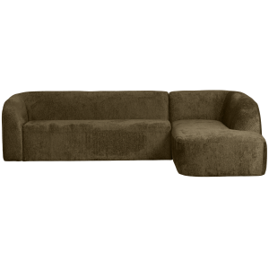 WOOOD hoekbank rechts Sloping – Velvet – Bonsai – 77x274x87/225 WOOOD hoekbank rechts Sloping – Velvet – Bonsai – 77x274x87/225