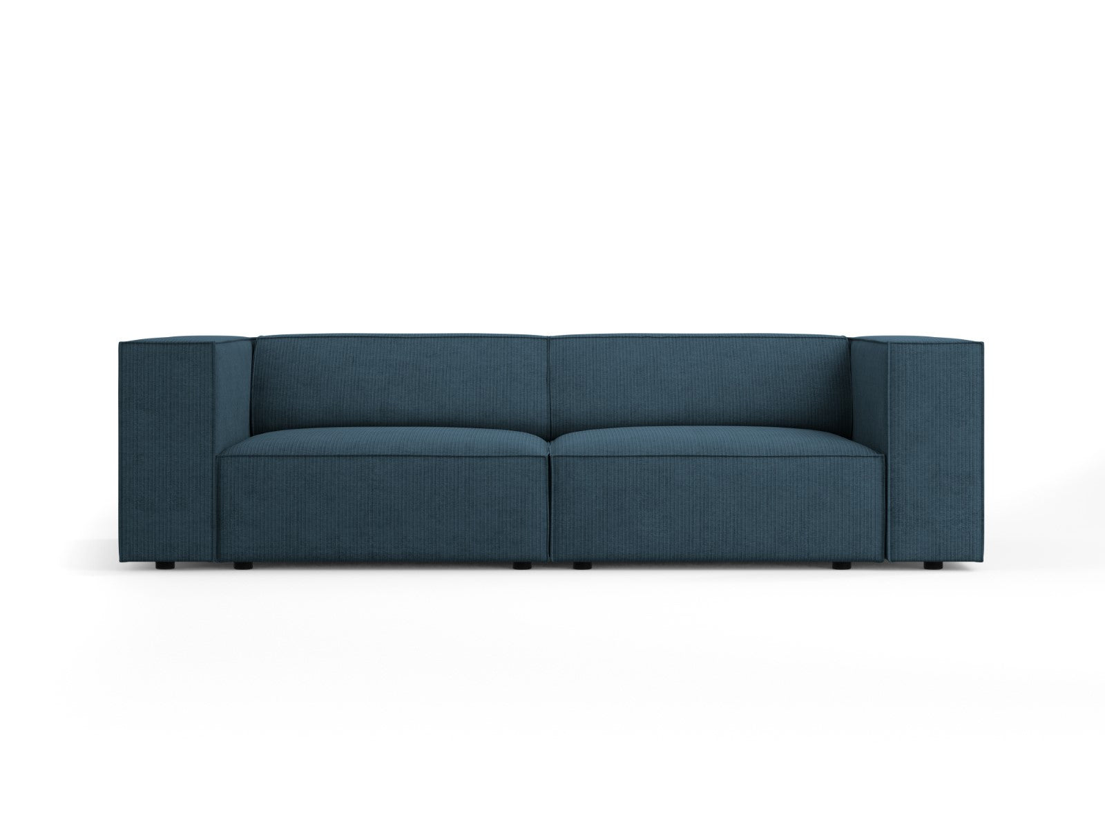 Cosmopolitan Design Bank Arendal 3-zits, chenille met ribbeleffect, ma