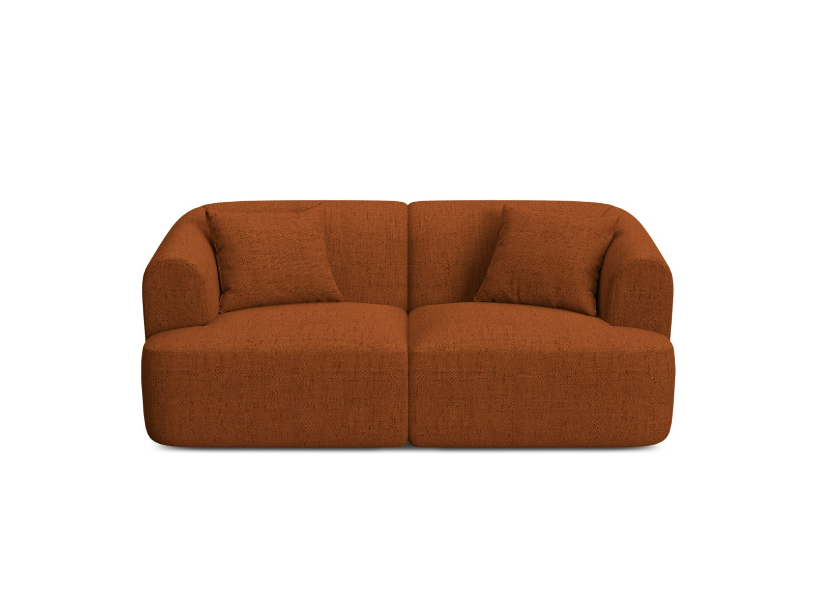 Cosmopolitan Design Modulaire bank Campi 2-zits, structurele stof baks