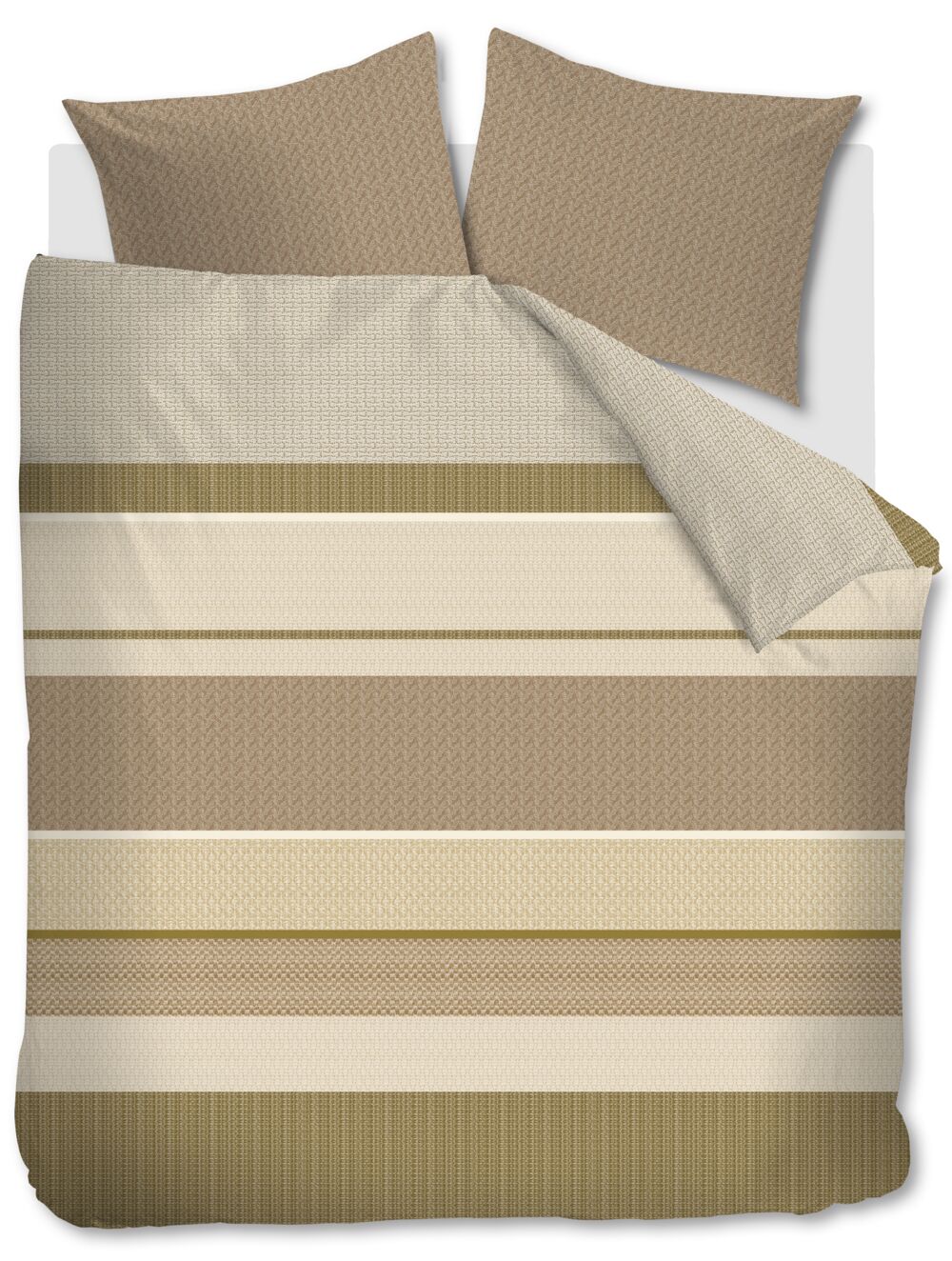 Beddinghouse Dekbedovertrek Hilde - 200 x 200/220 cm - Naturel