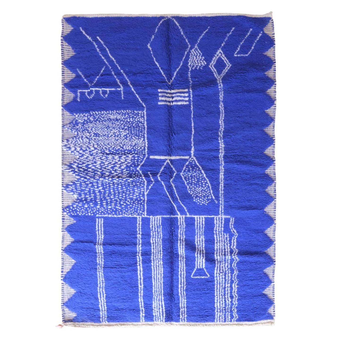 AFK Living vloerkleed Berber - handgemaakt - Wol - 186 x 316 cm