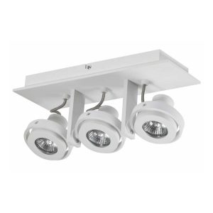Artdelight spot Meist – 3 lichts – 34.5 x 15 cm – wit Artdelight spot Meist – 3 lichts – 34.5 x 15 cm – wit
