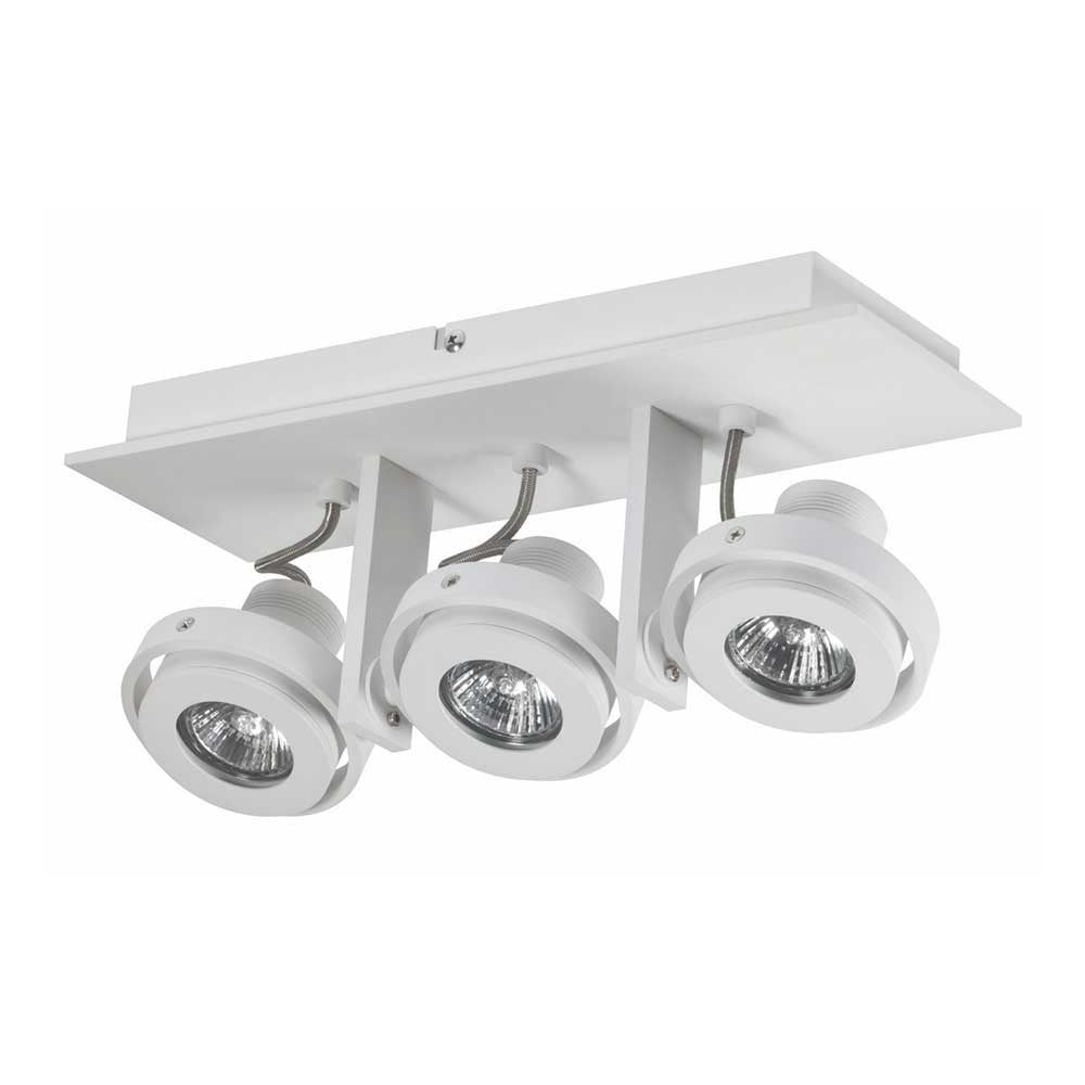 Artdelight spot Meist - 3 lichts - 34.5 x 15 cm - wit