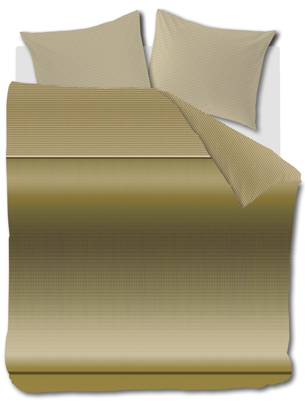 Beddinghouse Dekbedovertrek Jenn - 240 x 200/220 cm - Groen