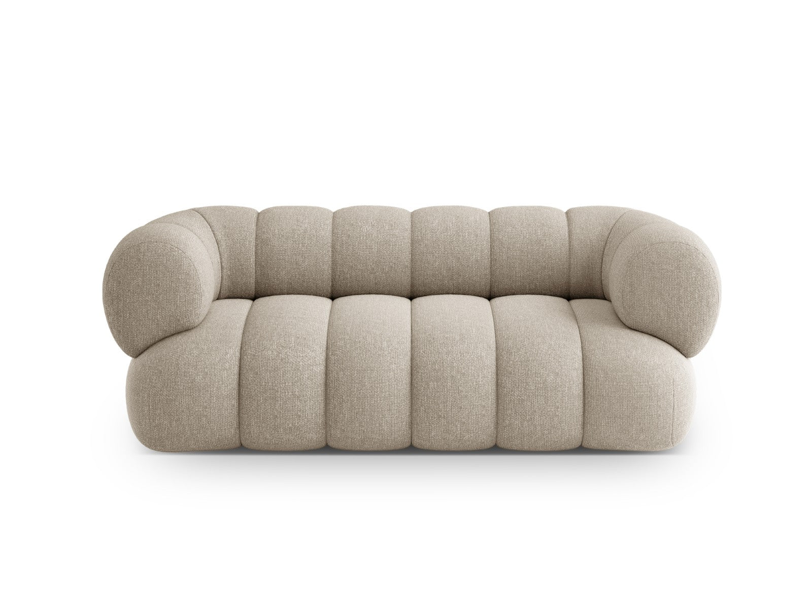 Cosmopolitan Design Bank Koge 2-zits, chenille donkerbeige - 95x180x70