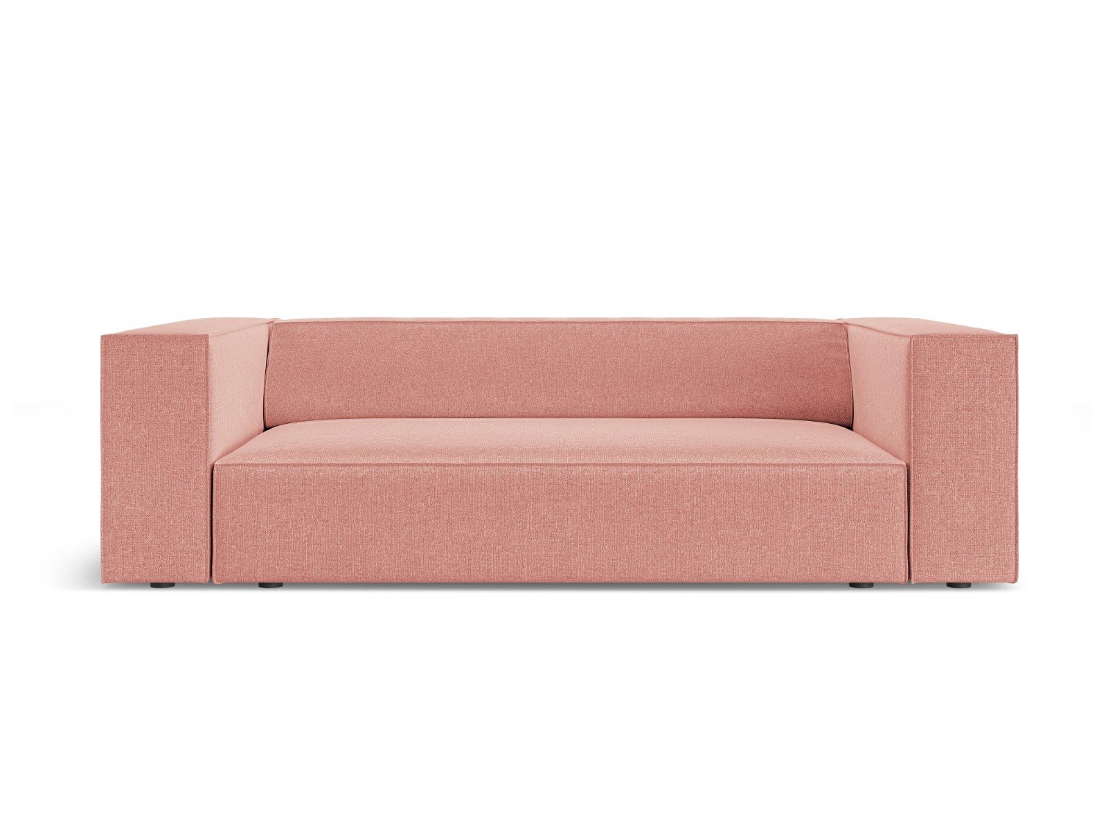 Cosmopolitan Design Bank Arendal 2-zits, chenille roze - 102x180x70cm