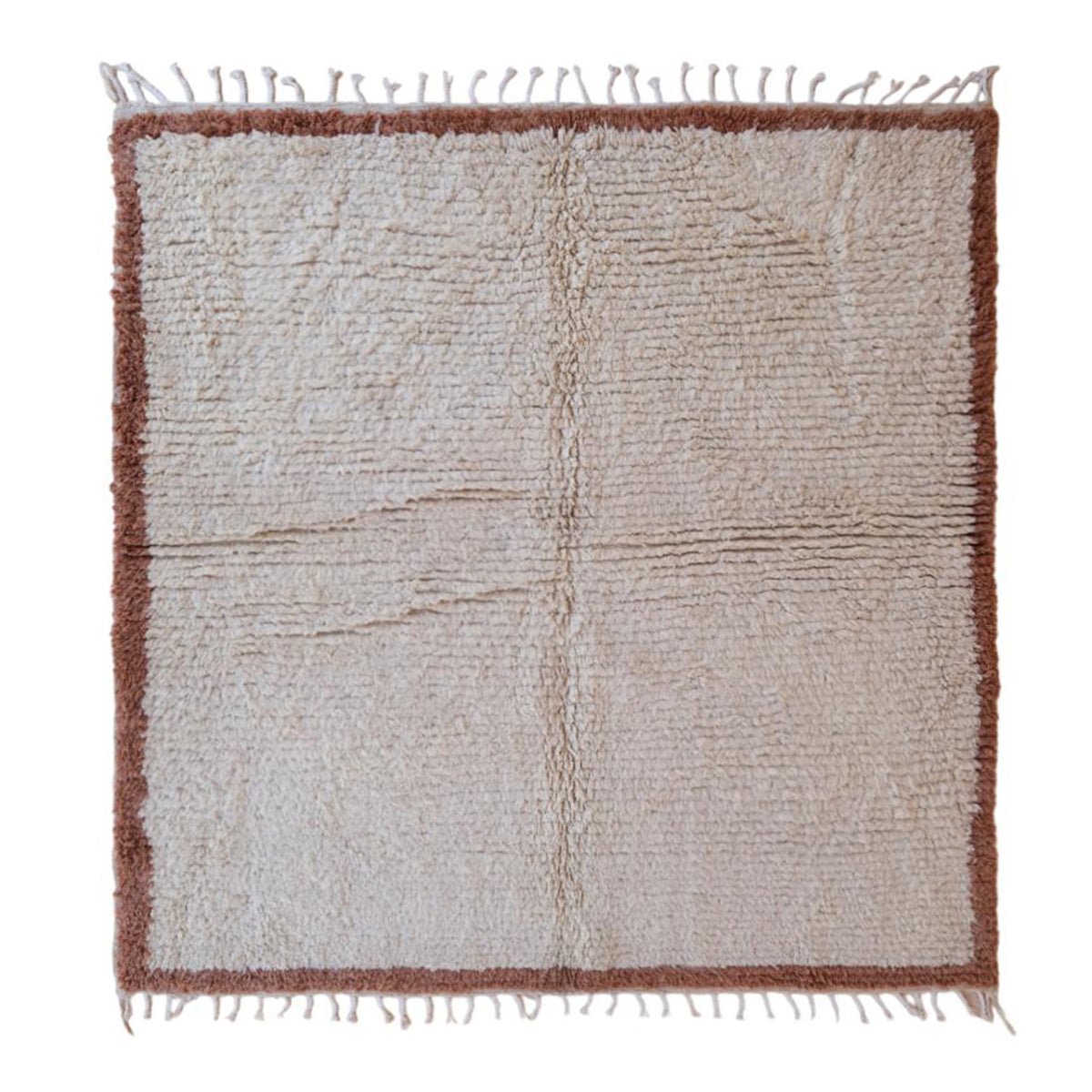 AFK Living vloerkleed Berber - handgemaakt - Wol - 216 x 200 cm