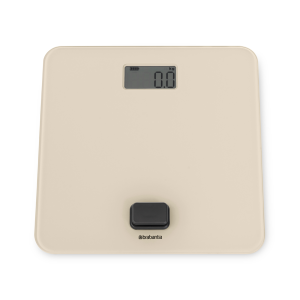 Brabantia Personenweegschaal, met dynamo – Soft Beige Brabantia Personenweegschaal, met dynamo – Soft Beige