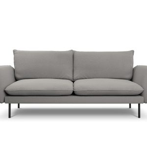 Cosmopolitan Design Bank Vienna 3-zits, boucle, grijs – 92x200x95cm Cosmopolitan Design Bank Vienna 3-zits, boucle, grijs – 92x200x95cm
