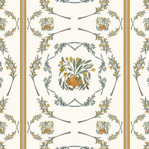 Catchii Behang Jardin de Provence gebroken wit Catchii Behang Jardin de Provence gebroken wit
