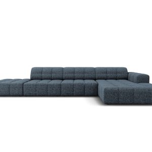 Cosmopolitan Design rechter hoekbank Chicago 5-zits, chenille koningsb Cosmopolitan Design rechter hoekbank Chicago 5-zits, chenille koningsb