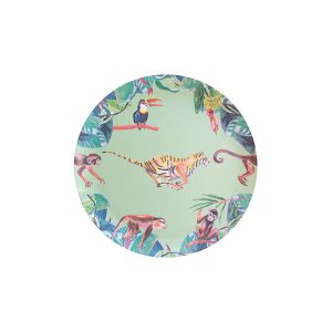 Catchii Kids Plate Bamboo 21 cm Green Catchii Kids Plate Bamboo 21 cm Green