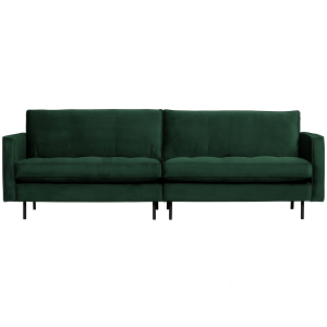 WOOOD classic 3-zits bank Rodeo – Velvet – Green forest