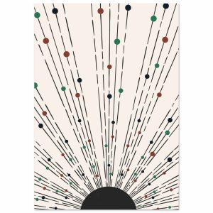 Artfulprints Poster Boho wall art – Boho arches II – 70×100 cm – Meerk Artfulprints Poster Boho wall art – Boho arches II – 70×100 cm – Meerk
