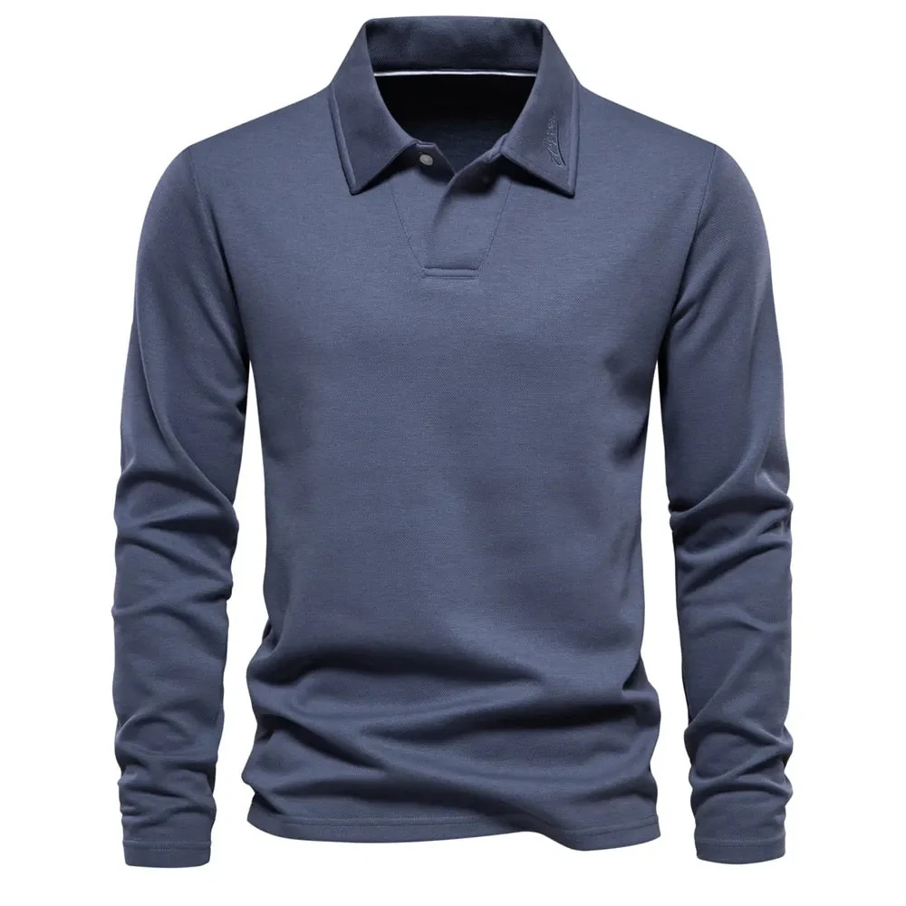 Casual polotrui heren – Lange mouwen – Stijlvol en Comfortabel