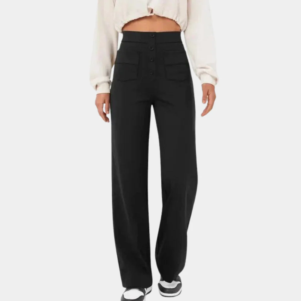 Carry – Casual comfortabele broek met hoge taille voor dames