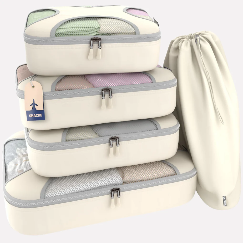 5‑Stuk Packing Cube Set