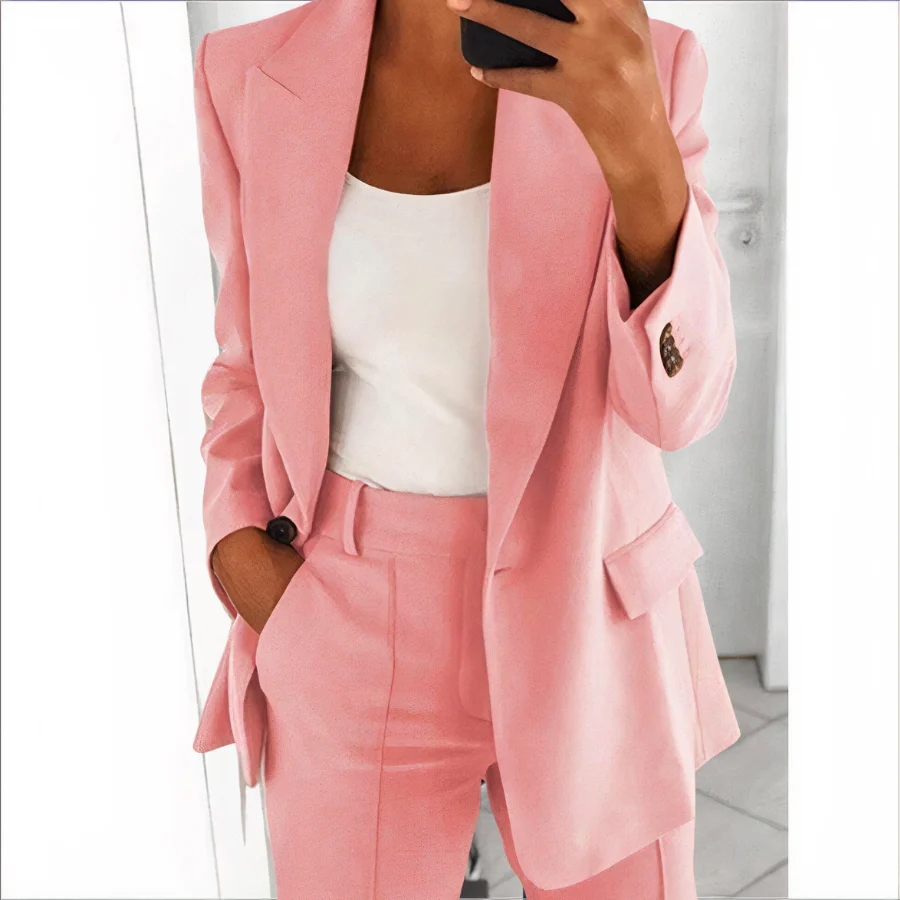 Blazer met broek voor dames – comfortabel en luchtig
